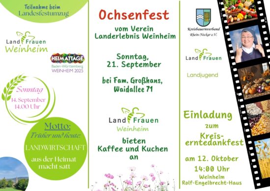 Landesfestumzug / Ochsenfest und Kreiserntedankfest